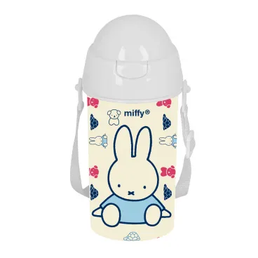 Wasserflasche Miffy Buddy Beige PVC 500 ml