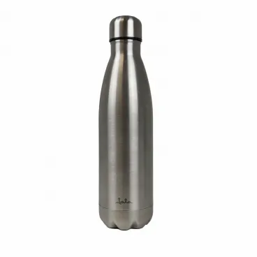 JATA HTER1001 Thermosflasche grau Edelstahl isoliert f�r unterwegs und Sport JATA Teekannen  Thermosflasche grau,