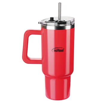 Thermobecher mit Deckel Inoxibar Rot 1,2 L