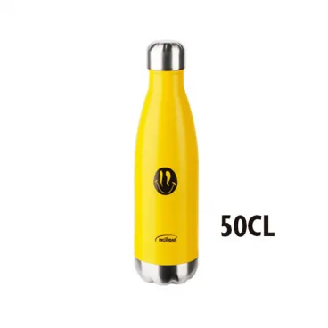 Thermoflasche aus Edelstahl Inoxibar 500 ml Beige