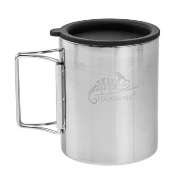 Thermosbecher Helikon HE.TK-TK1-SS-15 Schwarz Silberfarben Edelstahl 250 ml