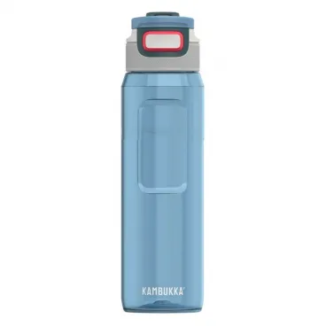 Wasserflasche Kambukka Elton Niagara Blau Schwarz Acryl Kunststoff Tritan 1 L
