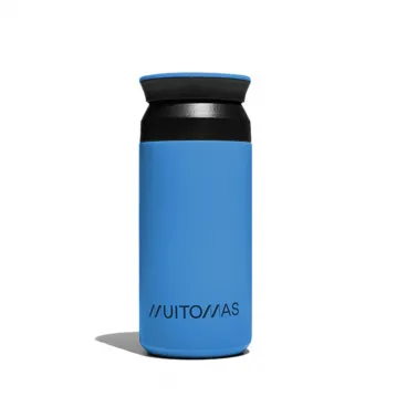 Wasserflasche Muitomas WBOTTLE350BL Blau 350 ml