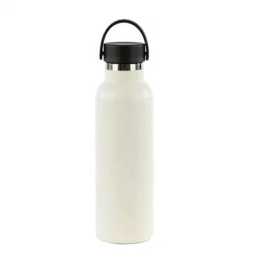 Trinkflasche Getr�nkeflasche Mehrwegflasche Wasserflasche Safta Blanco Wei� Sili