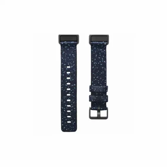 Fitbit Riemen CHARGE 4 FB168WBNVBKL 18 - 22 cm Stoff Blau