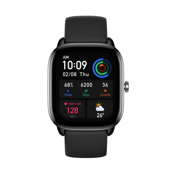 Amazfit Smartwatch GTS 4 mini Schwarz 5 atm 1,65 AMOLED 270 mAh