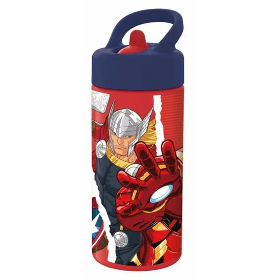 The avengers Wasserflasche The Avengers Infinity Rot Schwarz 410 ml