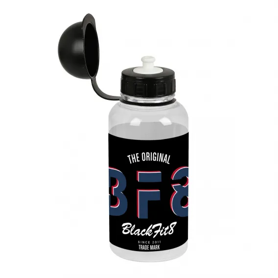 Blackfit8 Wasserflasche BlackFit8 Urban Schwarz Marineblau PVC 500 ml