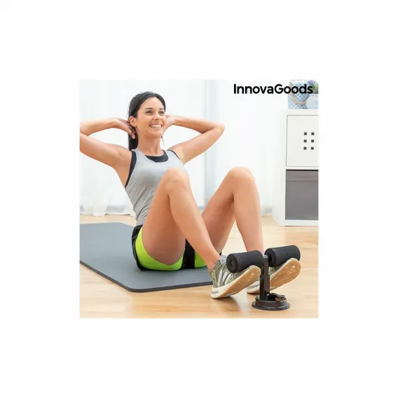 Sit-up-Stange Bauchmuskeltrainer mit Saugnapf und bungsleitfaden CoreUp
